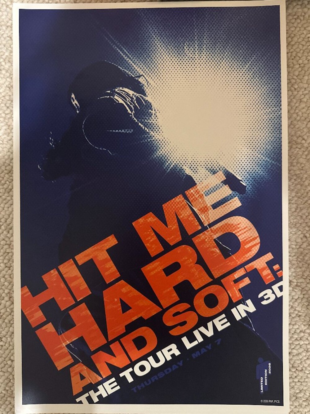 2 Billie Eilish HMHAS Limited Edition Posters